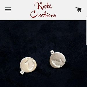Kesta Creations 925 Silver Designer Earrings